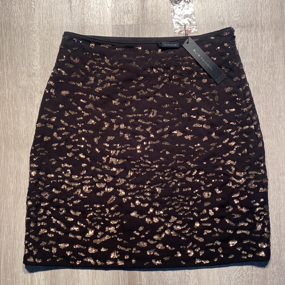 Elie Tahari Sequin Cici Skirt